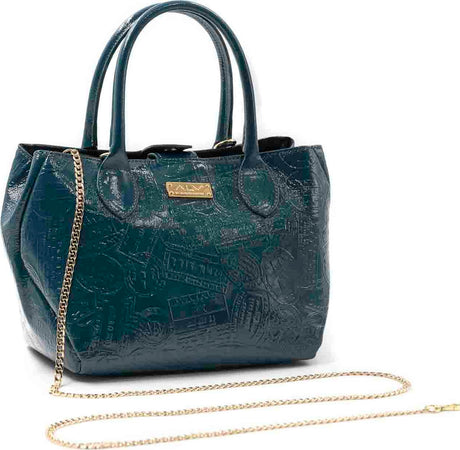 Alv by Alviero Martini Borsa Donna Elevation a Bauletto Stampata Con Catena Removibile E Pochette Interna Borsa Con Logo frontale e Doppia Chiusura a Clip 29×21,5×14 Cm Moda/Donna/Borse/Borse a mano Starbag - Gaeta, Commerciovirtuoso.it