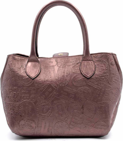 Alv-by-Alviero-Martini-Borsa-Donna-Elevation-a-Bauletto-Stampata-Con-Catena-Removibile-E-Pochette-Interna-Borsa-Con-Logo-frontale-e-Doppia-Chiusura-a-Clip-29×21,5×14-Cm