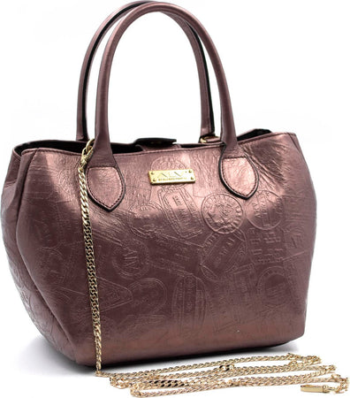 Alv by Alviero Martini Borsa Donna Elevation a Bauletto Stampata Con Catena Removibile E Pochette Interna Borsa Con Logo frontale e Doppia Chiusura a Clip 29×21,5×14 Cm Moda/Donna/Borse/Borse a mano Starbag - Gaeta, Commerciovirtuoso.it