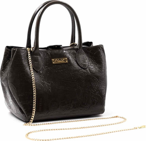 Alv by Alviero Martini Borsa Donna Elevation a Bauletto Stampata Con Catena Removibile E Pochette Interna Borsa Con Logo frontale e Doppia Chiusura a Clip 29×21,5×14 Cm Moda/Donna/Borse/Borse a mano Starbag - Gaeta, Commerciovirtuoso.it