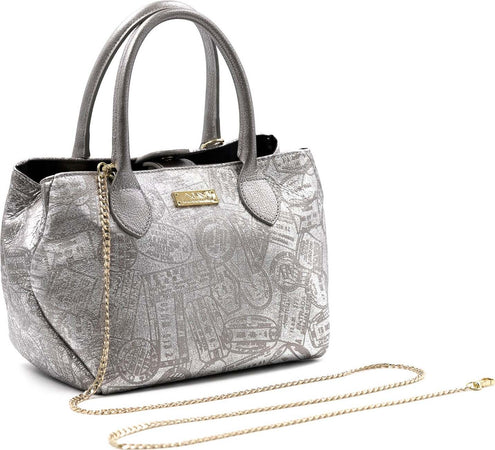 Alv by Alviero Martini Borsa Donna Elevation a Bauletto Stampata Con Catena Removibile E Pochette Interna Borsa Con Logo frontale e Doppia Chiusura a Clip 29×21,5×14 Cm Moda/Donna/Borse/Borse a mano Starbag - Gaeta, Commerciovirtuoso.it