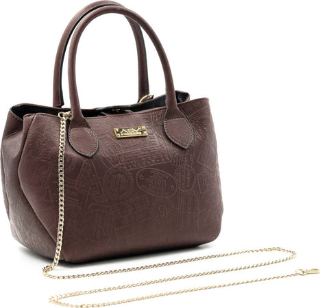 Alv by Alviero Martini Borsa Donna Elevation a Bauletto Stampata Con Catena Removibile E Pochette Interna Borsa Con Logo frontale e Doppia Chiusura a Clip 29×21,5×14 Cm Moda/Donna/Borse/Borse a mano Starbag - Gaeta, Commerciovirtuoso.it