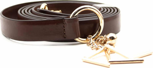 Alv by Alviero Martini Cintura Da Donna Tinta Unita Cintura Regolabile Con Moschettone Ad Anello E Pendenti Moda/Donna/Accessori/Cinture Starbag - Gaeta, Commerciovirtuoso.it