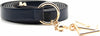 Alv by Alviero Martini Cintura Da Donna Tinta Unita Cintura Regolabile Con Moschettone Ad Anello E Pendenti Moda/Donna/Accessori/Cinture Starbag - Gaeta, Commerciovirtuoso.it