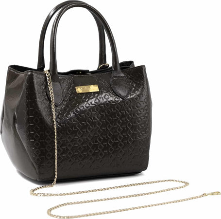 Alv By Alviero Martini P043 Borsa Donna A Bauletto Logata In Pelle Elevation Con Catena Borsa Chiusura A Clip Con Pochette Interna 29x21,5x14 Cm Moda/Donna/Borse/Borse a mano Starbag - Gaeta, Commerciovirtuoso.it