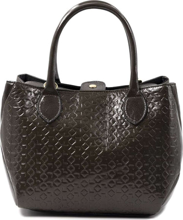 Alv-By-Alviero-Martini-P043-Borsa-Donna-A-Bauletto-Logata-In-Pelle-Elevation-Con-Catena-Borsa-Chiusura-A-Clip-Con-Pochette-Interna-29x21,5x14-Cm