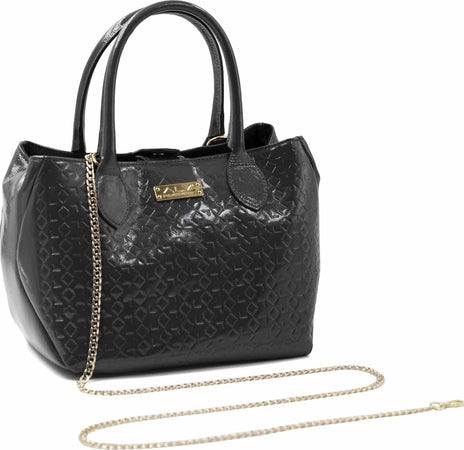 Alv By Alviero Martini P043 Borsa Donna A Bauletto Logata In Pelle Elevation Con Catena Borsa Chiusura A Clip Con Pochette Interna 29x21,5x14 Cm Moda/Donna/Borse/Borse a mano Starbag - Gaeta, Commerciovirtuoso.it