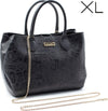 Alv By Alviero Martini P043_xl_scc Elevation Xl Borsa Donna A Bauletto In Pelle 100% Stampata Con Catena Removibile E Doppia Chiusura A Clip E Pochette Interna 30x24x15 Cm Moda/Donna/Borse/Borse a mano Starbag - Gaeta, Commerciovirtuoso.it