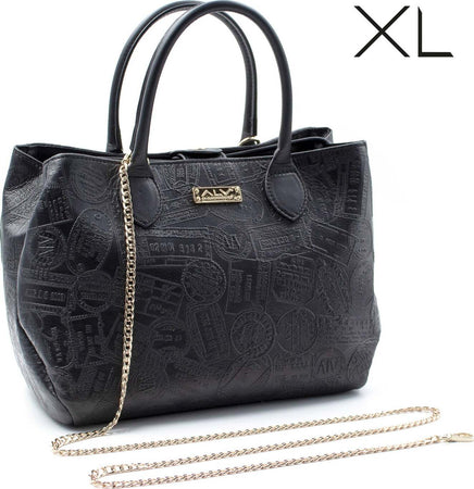 Alv By Alviero Martini P043_xl_scc Elevation Xl Borsa Donna A Bauletto In Pelle 100% Stampata Con Catena Removibile E Doppia Chiusura A Clip E Pochette Interna 30x24x15 Cm Moda/Donna/Borse/Borse a mano Starbag - Gaeta, Commerciovirtuoso.it