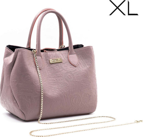 Alv By Alviero Martini P043_xl_scc Elevation Xl Borsa Donna A Bauletto In Pelle 100% Stampata Con Catena Removibile E Doppia Chiusura A Clip E Pochette Interna 30x24x15 Cm Moda/Donna/Borse/Borse a mano Starbag - Gaeta, Commerciovirtuoso.it