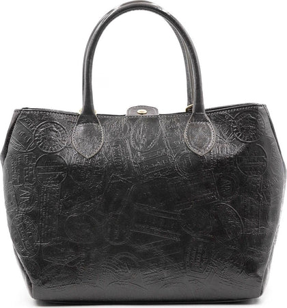 Alv-By-Alviero-Martini-P043_xl_scc-Elevation-Xl-Borsa-Donna-A-Bauletto-In-Pelle-100%-Stampata-Con-Catena-Removibile-E-Doppia-Chiusura-A-Clip-E-Pochette-Interna-30x24x15-Cm