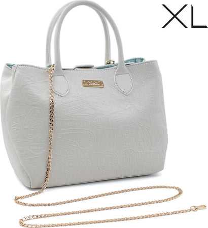 Alv-By-Alviero-Martini-P043_xl_scc-Elevation-Xl-Borsa-Donna-A-Bauletto-In-Pelle-100%-Stampata-Con-Catena-Removibile-E-Doppia-Chiusura-A-Clip-E-Pochette-Interna-30x24x15-Cm