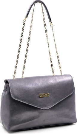 Alv by Alviero Martini P044 Borsa a Tracolla Da Donna in 100% Pelle Liscia Borsa Fashion Con Patta E Manico in Pelle E Catena Interno Foderato E Tasca Borsetta 32x22x12 Cm Moda/Donna/Borse/Borse a tracolla Starbag - Gaeta, Commerciovirtuoso.it
