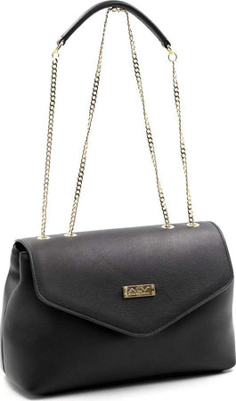 Alv by Alviero Martini P044 Borsa a Tracolla Da Donna in 100% Pelle Liscia Borsa Fashion Con Patta E Manico in Pelle E Catena Interno Foderato E Tasca Borsetta 32x22x12 Cm Moda/Donna/Borse/Borse a tracolla Starbag - Gaeta, Commerciovirtuoso.it