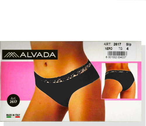 Alvada Slip Donna In Cotone Bielastico Confezione 6 Pezzi Mutande Donna Classiche Tinta Unita Art. 2617 Moda/Donna/Abbigliamento/Abbigliamento da notte lingerie e intimo/Lingerie & Intimo/Mutande/Culotte e Parigamba L’Orchidea - Siderno, Commerciovirtuoso.it