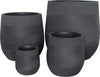 ALVARO---set-di-4-vasi-Grigio-scuro-Milani-Home