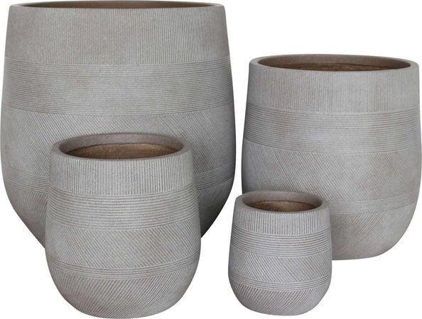 ALVARO---set-di-4-vasi-Taupe-Milani-Home