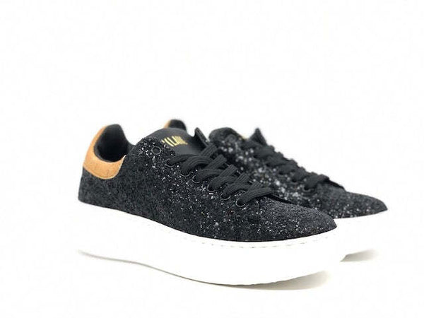 ALVIERO MARTINI 1 CLASSE Sneaker donna Black Glitter
