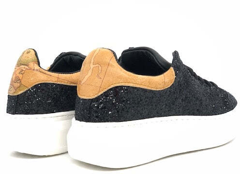 ALVIERO MARTINI 1 CLASSE Sneaker donna Black Glitter