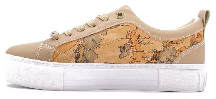 Alviero Martini 1 Classe Sneaker Donna Taupe Geo/Beige
