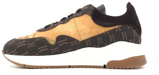 ALVIERO MARTINI 1 Classe Sneaker donna testa di moro natural geo