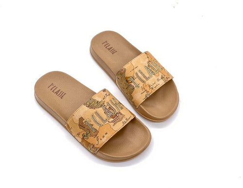 ALVIERO MARTINI 1Classe Ciabatte Donna Geo Beige