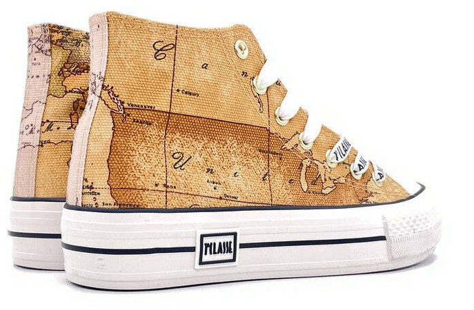 ALVIERO MARTINI 1Classe Converse Alte Donna Natural
