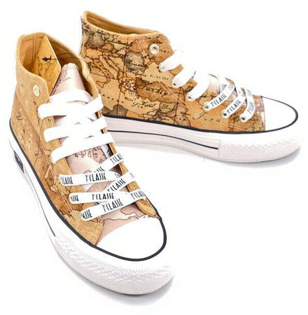 ALVIERO MARTINI 1Classe Converse Alte Donna Natural