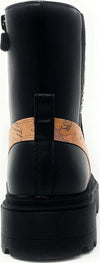 Alviero-Martini-tronchetti-nero-con-logo-ed-inserto-geo-N-2031-0193