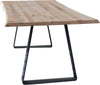 ALVIN---tavolo-da-pranzo-moderno-in-metallo-e-legno-250x100-Nero-Milani-Home