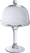 Alzata in vetro con coperchio per dolci, frutta e portate, stile elegante da h 33 cm Casa e cucina/Stoviglie/Piatti ciotole e vassoi/Piatti per servire/Alzate per dolci e frutta MagiediNatale.it - Altamura, Commerciovirtuoso.it