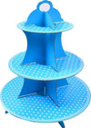 Alzatina In Cartone Porta Torta Dolci Cupcake 3 Ripiani Azzurro Con Pois Bianchi Casa e cucina/Stoviglie/Piatti ciotole e vassoi/Piatti per servire/Alzate per dolci e frutta Trade Shop italia - Napoli, Commerciovirtuoso.it