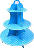 Alzatina In Cartone Porta Torta Dolci Cupcake 3 Ripiani Azzurro Con Pois Bianchi Casa e cucina/Stoviglie/Piatti ciotole e vassoi/Piatti per servire/Alzate per dolci e frutta Trade Shop italia - Napoli, Commerciovirtuoso.it