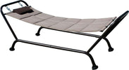 Amaca Imbottita Con Struttura in Metallo E Cuscino Da Esterno, Giardino E Balcone Giardino e giardinaggio/Arredamento da giardino e accessori/Amache sedie sospese e accessori/Amache Decor Space - Altamura, Commerciovirtuoso.it