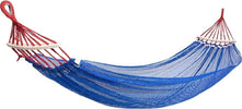 Amaca In Rete Singola Portatile Leggera Dondolo Giardino Cortile Campeggio Blu Giardino e giardinaggio/Arredamento da giardino e accessori/Amache sedie sospese e accessori/Amache Trade Shop italia - Napoli, Commerciovirtuoso.it