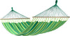 Amaca in tessuto singola 200 x 80 cm, 1 posto dondolo da giardino con asta in legno Giardino e giardinaggio/Arredamento da giardino e accessori/Amache sedie sospese e accessori/Amache Decor Space - Altamura, Commerciovirtuoso.it