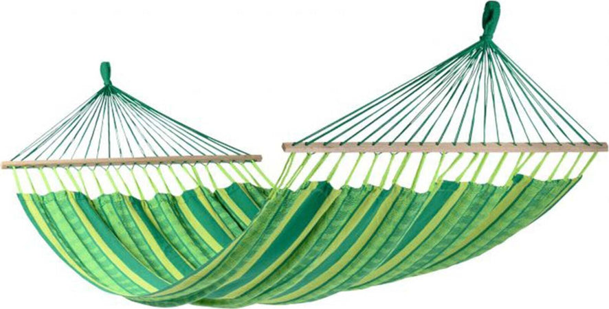 Amaca in tessuto singola 200 x 80 cm, 1 posto dondolo da giardino con asta in legno Giardino e giardinaggio/Arredamento da giardino e accessori/Amache sedie sospese e accessori/Amache Decor Space - Altamura, Commerciovirtuoso.it