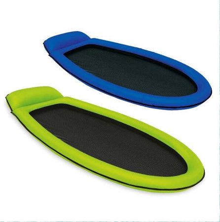 Amaca Materassino Gonfiabile Relax Mare Piscina Fondo A Rete 2 Colori Giochi e giocattoli/Sport e giochi all'aperto/Giochi aquatici e piscine per bambini/Canotti e gonfiabili galleggianti Trade Shop italia - Napoli, Commerciovirtuoso.it