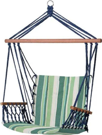 Amaca Sedia Sospesa Multicolore 100x50x3cm In Tessuto Campeggio Giardino 69607a Giardino e giardinaggio/Arredamento da giardino e accessori/Amache sedie sospese e accessori/Amache Trade Shop italia - Napoli, Commerciovirtuoso.it