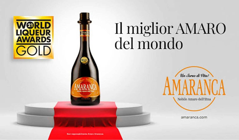 Amaranca Nobile Amaro Dell'Etna 50ml Amaro d'Arancia Selvatica Siciliana Romeo Vini Prodotto 100% Italiano Artigianale Made in Italy Amaro Tipici & Food - Bronte, Commerciovirtuoso.it