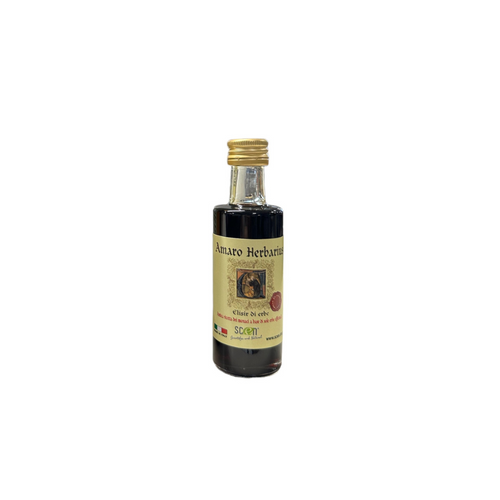 Amaro Herbarius - Elisir di Erbe - antica ricetta dei monaci a base di sole erbe officinali - 40 ml