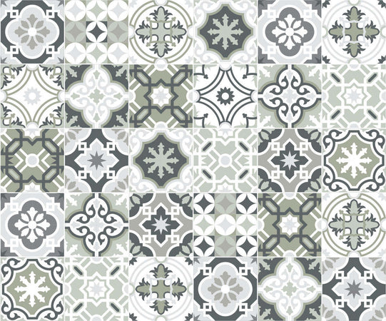 Ambiance Set di 30 adesivi murali Mosaico Oslo grigio 10×10 cm a0380 Casa e cucina/Decorazioni per interni/Decorazioni cameretta bambini/Sticker da muro e lettere in legno Scontolo.net - Potenza, Commerciovirtuoso.it
