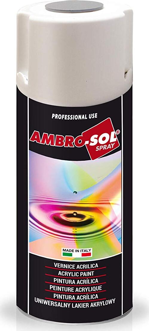 Ambro-Sol-V4001003-Smalto-Acrilico-Multiuso,-Giallo-Segnale,-400-ml