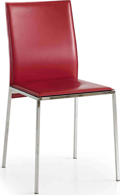 AMELIA---sedia-moderna-in-ecopelle-Rosso-Milani-Home