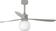 AMELIA L BALL LED Ventilatore da soffito grigio Fai da te/Prodotti per la costruzione/Riscaldamento e raffreddamento/Sistemi mobili di climatizzazione/Ventilatori/Ventilatori da soffitto Led Mall Home - Napoli, Commerciovirtuoso.it
