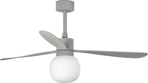 AMELIA L BALL LED Ventilatore da soffito grigio Fai da te/Prodotti per la costruzione/Riscaldamento e raffreddamento/Sistemi mobili di climatizzazione/Ventilatori/Ventilatori da soffitto Led Mall Home - Napoli, Commerciovirtuoso.it