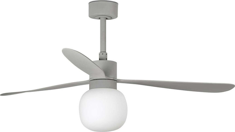 AMELIA L BALL LED Ventilatore da soffito grigio Fai da te/Prodotti per la costruzione/Riscaldamento e raffreddamento/Sistemi mobili di climatizzazione/Ventilatori/Ventilatori da soffitto Led Mall Home - Napoli, Commerciovirtuoso.it