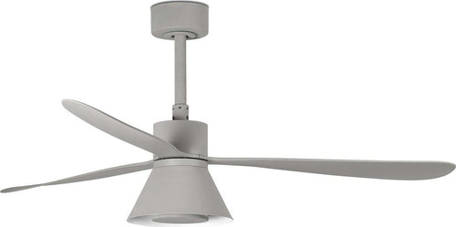 AMELIA L CONE LED Ventilatore da soffito grigio Fai da te/Prodotti per la costruzione/Riscaldamento e raffreddamento/Sistemi mobili di climatizzazione/Ventilatori/Ventilatori da soffitto Led Mall Home - Napoli, Commerciovirtuoso.it