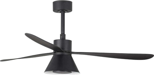 AMELIA L CONE LED Ventilatore da soffito nero Fai da te/Prodotti per la costruzione/Riscaldamento e raffreddamento/Sistemi mobili di climatizzazione/Ventilatori/Ventilatori da soffitto Led Mall Home - Napoli, Commerciovirtuoso.it