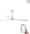 AMELIA L Ventilatore da soffito bianca SMART Fai da te/Prodotti per la costruzione/Riscaldamento e raffreddamento/Sistemi mobili di climatizzazione/Ventilatori/Ventilatori da soffitto Led Mall Home - Napoli, Commerciovirtuoso.it